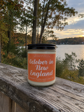 October in New England | Fall Soy Candle